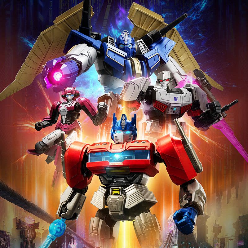 布鲁可积木人超越版变形金刚电影版起源擎天柱大黄蜂拼装玩具手办 起源one-声波图片