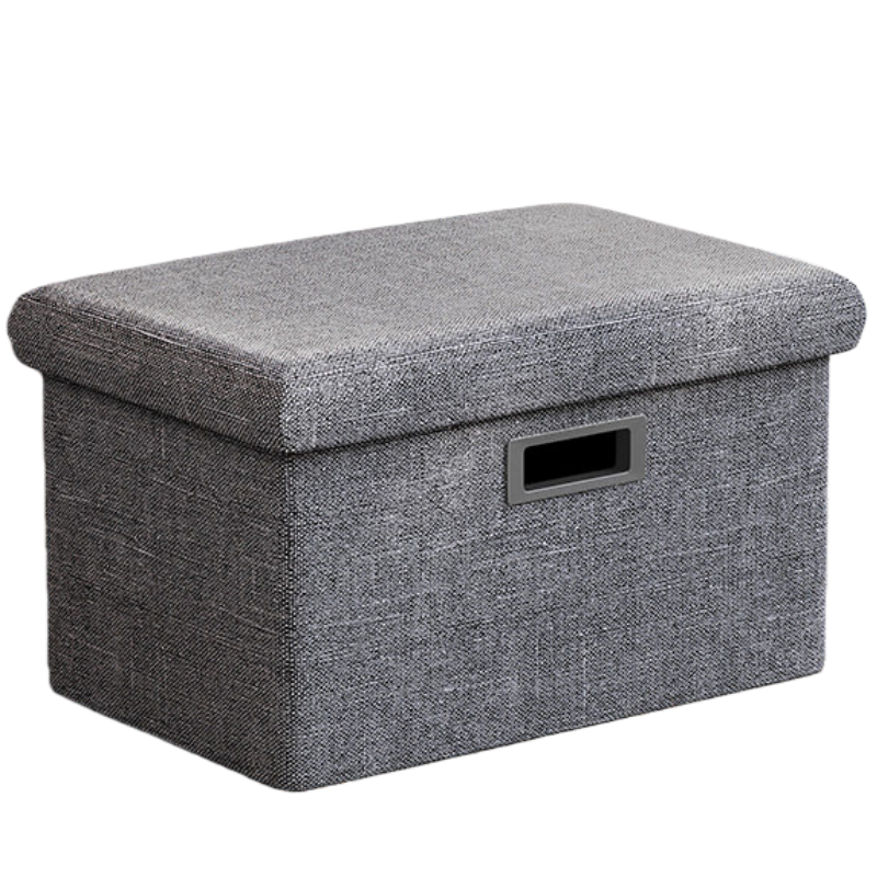 铭思达收纳箱换鞋凳高清大图