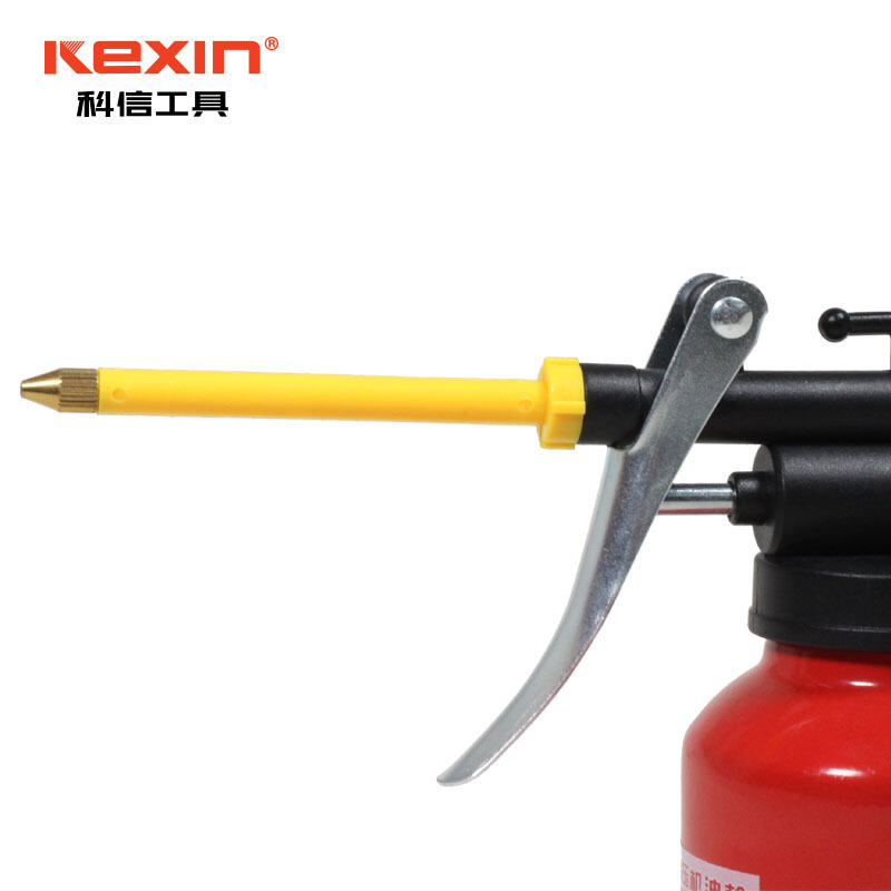 科信(kexin)金属机油壶 机油枪高压尖嘴手动注油壶加油壶 250g KX4008 5个/件 1件
