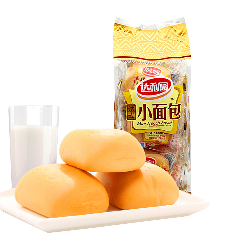 达利园法式小面包奶香味400g松软可口休闲饱腹早餐高清大图