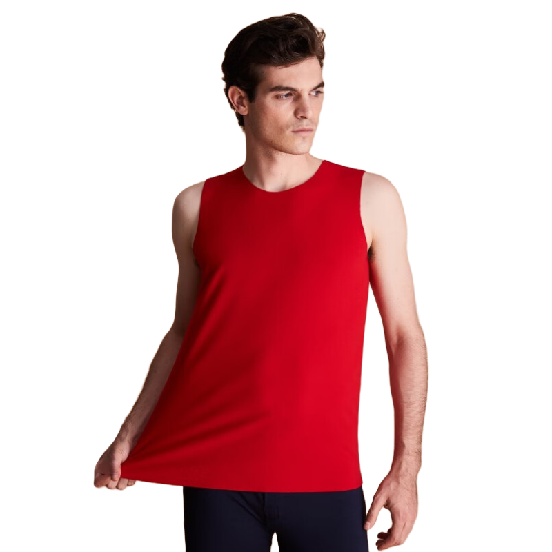 小护士 男士生热炭舒绒背心 SRB009高清大图