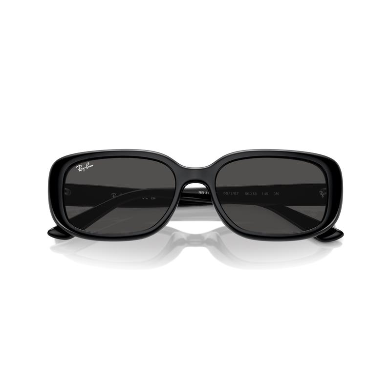 RayBan风镜造型透明浅棕黄镜片UV防护太阳镜高清大图