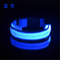 led狗狗发光项圈脖圈 宠物脖套泰迪夜光猫脖子遛狗灯荧光狗圈颈圈