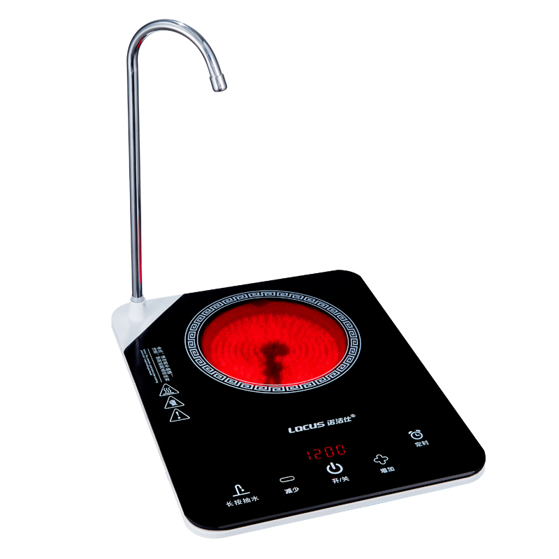 诺洁仕locusl6电陶炉家用 自动上水茶炉 迷你小型养生煮茶器灶触控式