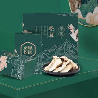 贡极有机松茸干片菌菇干货独立包装未开伞有机松茸心止礼盒60g*1盒