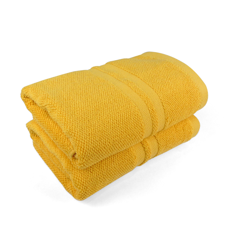 莺歌5A级抗菌高级缎档加大毛巾80*40(五色可选)条高清大图