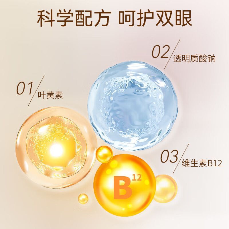 海氏海诺 15ml装叶黄素型洗眼液眼睛疲劳舒缓温和清洁洗眼液干涩滋润护理洗眼液高清大图