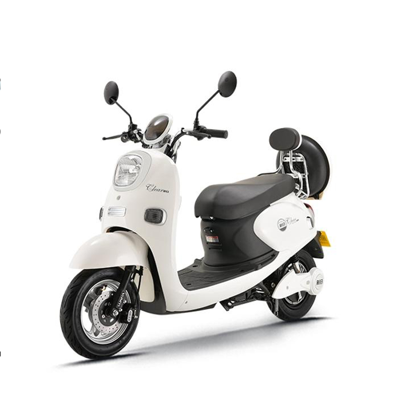 爱玛aima大迪欧豪华电动轻便摩托车60v20ah大电池长续航时尚电轻摩