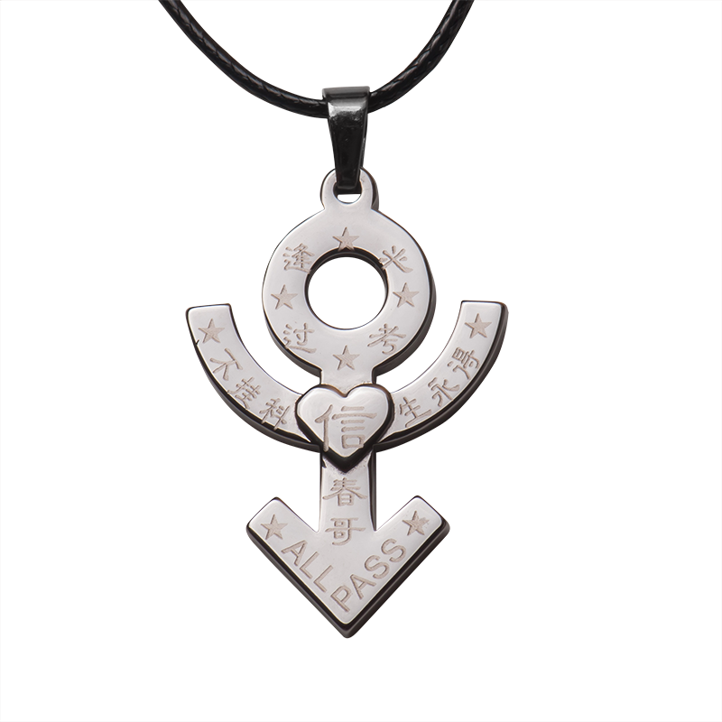 梦克拉 钨金项坠吊坠 船锚