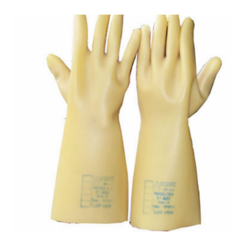代尔塔 Delta Plus 207003-9 20KV天然乳胶绝缘手套(9寸)