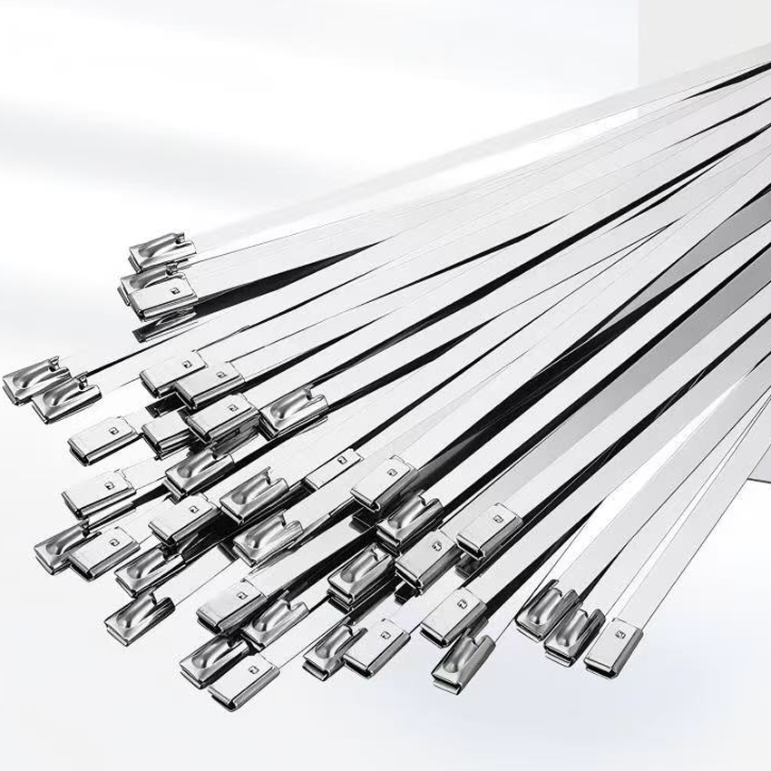 长铁304不锈钢扎带4.6*450mm(50条)高清大图