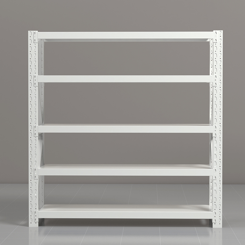 臻远ZYJJ-HJ-050中型货架灰白色五层主架1500*600*2000mm/200kg高清大图