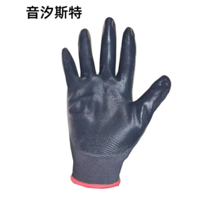 音汐斯特 黑纱丁腈手套