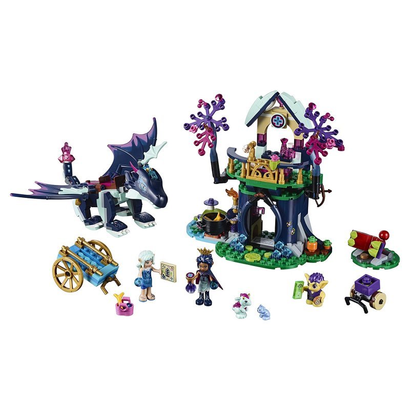 乐高(LEGO)精灵系列 ELVES (罗莎琳疗伤藏身之处 41187) 儿童积木塑料玩具 8-12岁 200块以上