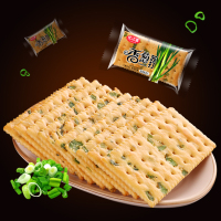 [约14包]优麦嘉香葱苏打咸味饼干500g散装零食饼干
