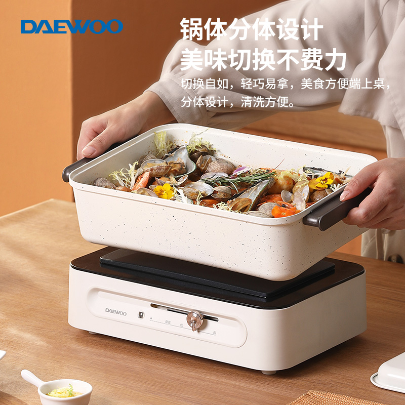DAEWOO电火锅DYZG-451升级版5L高清大图