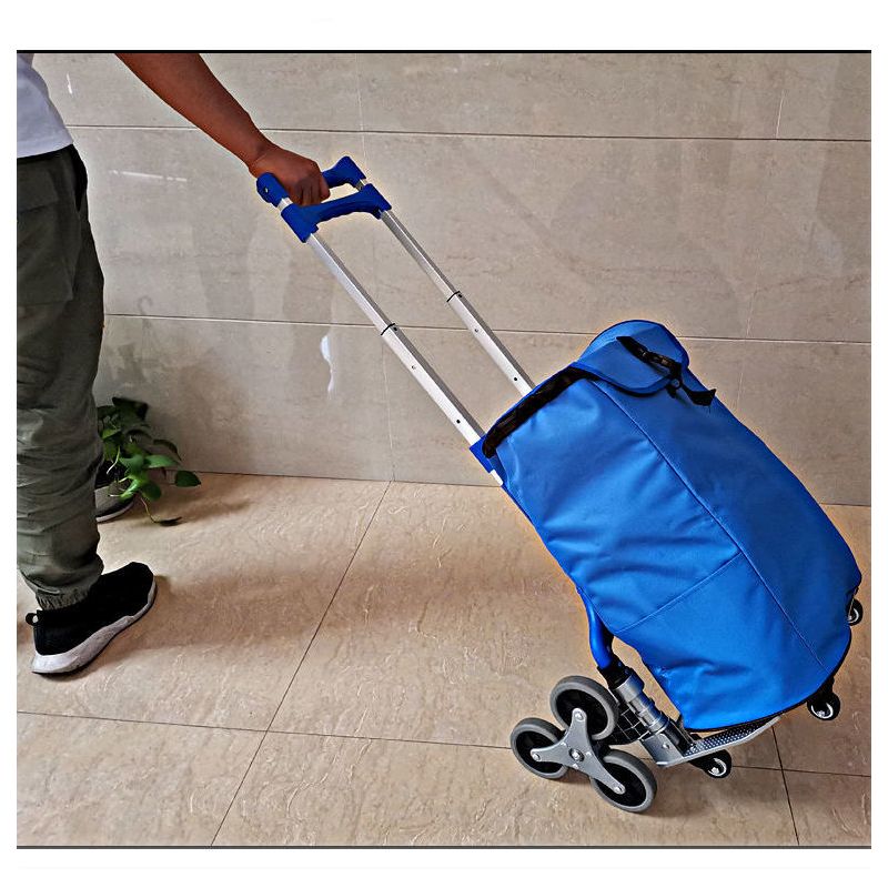 爬楼铝合金便携拉杆车折叠行李车小拖车手拉车家用手推货车