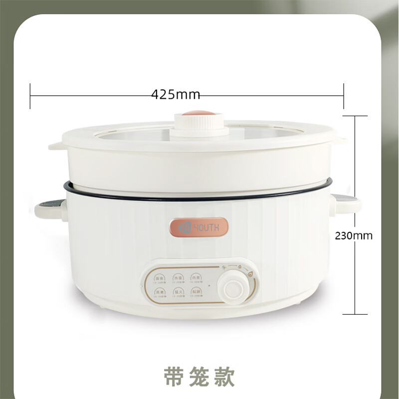 艾青春(AIYOUTH)MY226 电火锅 多功能料理锅 (单位:台)高清大图
