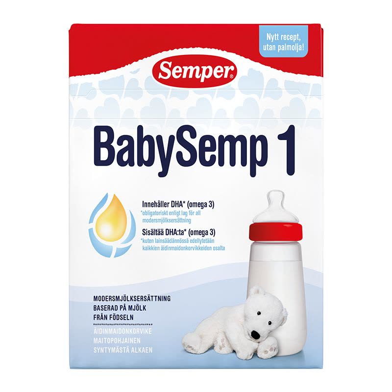 瑞典原装进口semper森宝新生儿婴幼儿配方奶粉1段800g适合0-6个月宝宝非丹麦版图片
