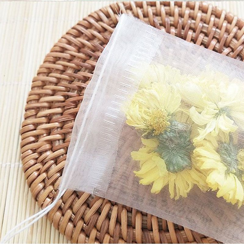 抽线尼龙茶包泡茶袋茶叶袋茶叶包煮茶袋花茶一次性茶叶过滤包56cm50个