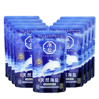 淮盐天然海盐食用盐260gx9袋加碘盐补碘盐含碘盐有碘家用细颗粒盐不含抗结剂