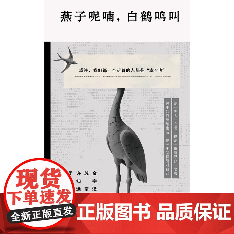 燕子呢喃白鹤鸣叫 阮夕清经典文学短篇小说重光relire上海文艺出版社中国现当代文学正版图书籍 金宇澄苏童许知远周云蓬阅