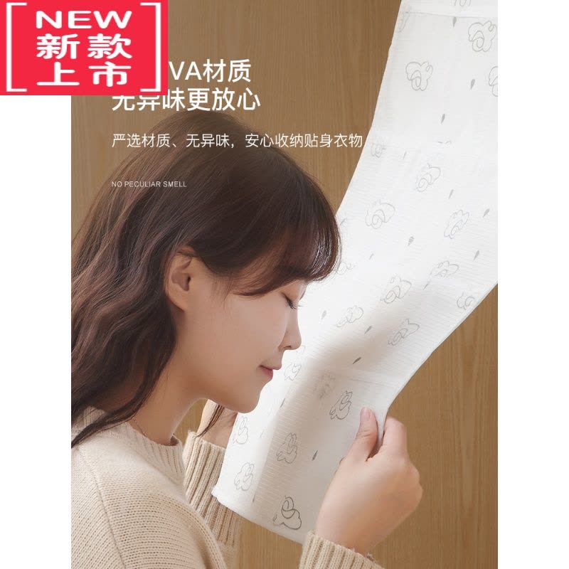 可莉允内衣收纳袋衣柜墙壁挂式器门后放内裤袜子文胸双面整理置物挂袋图片