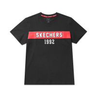 Skechers斯凯奇 针织短袖T恤衫男 L319M046