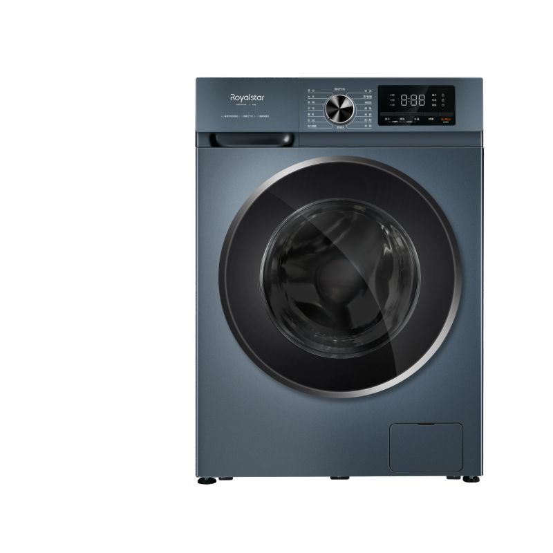 新品荣事达10公斤微蒸空气洗滚筒洗衣机xqg10015b天幕蓝