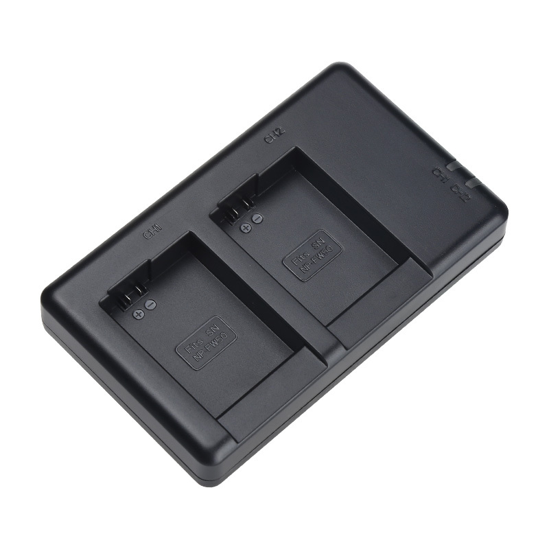 沣标NP-FV50双充电器sony FH50FH70 FH100 FV70 FV100摄像机AX700 AX60双充电器