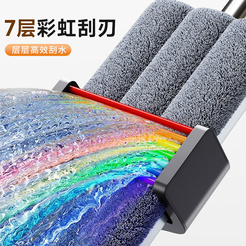 [佳帮手佳帮手拖把]佳帮手平板拖把50cm4布家用一拖净免手洗2025铝合金洗拖地神器体墩拖布高清大图