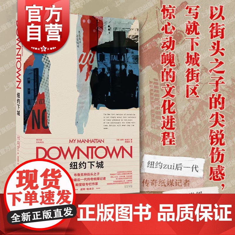 纽约下城 传奇纸媒记者殿堂级专栏作家皮特哈米尔著作城市文化随笔移民问题垮掉的一代格林威治村嬉皮士光启书局外国纪实文学高清大图
