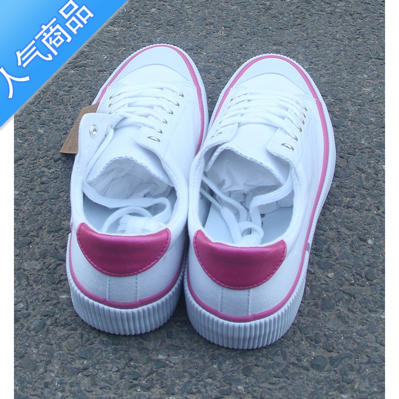SUNTEK2022新款女鞋低帮女港风百搭韩版版型学生鞋软底帆布鞋高清大图