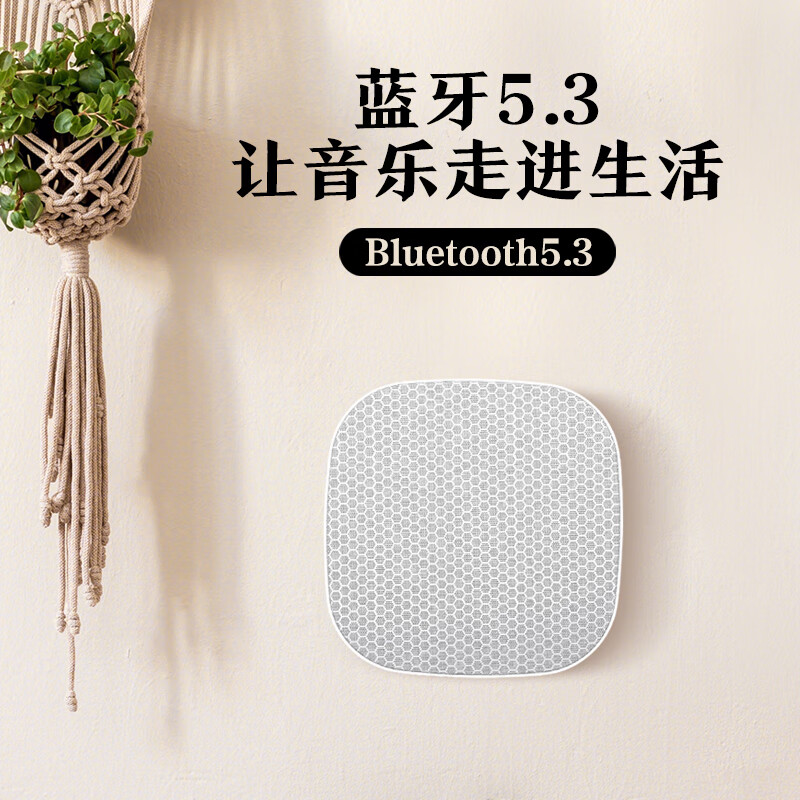 纽曼蓝牙音箱吸顶喇叭S1无线版 副机 无线吸顶音响立体声吊顶天花板公共广播喇叭音箱卧室客厅餐厅店面商用高清大图