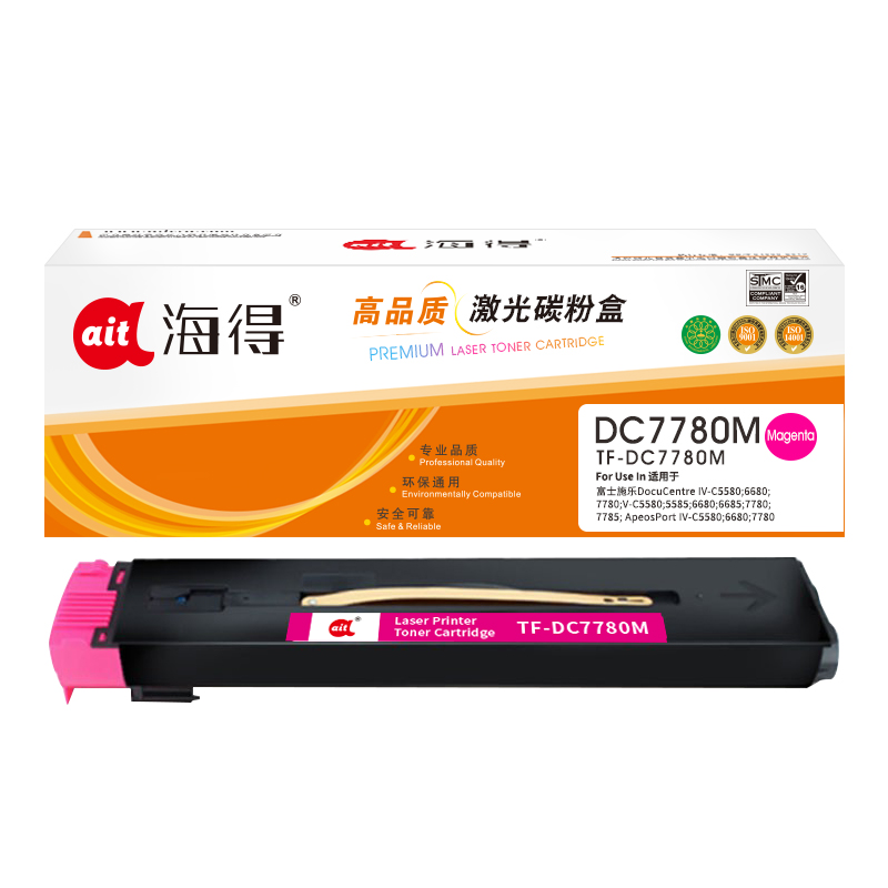 海得DC7780粉盒TF-DC7780M红色30K CT202201适用富士施乐IV-C5580 6680 7780
