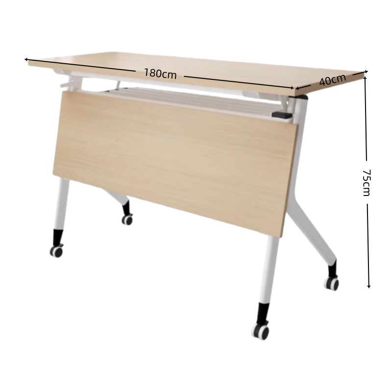 芙首泰办公折叠桌180*40*75cm张高清大图