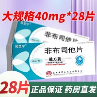 风定宁 非布司他片40mg*28片/盒官方期间店正品