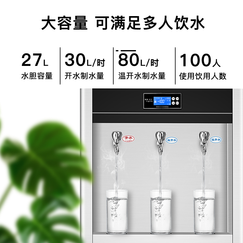 耐惠(NAAFI)康宝出品/直饮水机学校专用开水器商用学校烧水机大型不锈钢 KS-3K30-NLG13[企业采购]高清大图