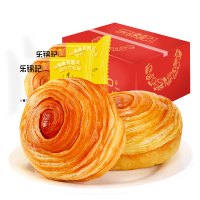 1000g送500g【乐锦记 】糕点 1500g/箱手撕面包-原味 营养蛋糕早餐口袋零食小面包