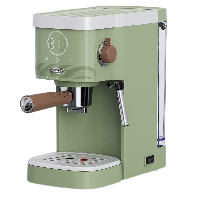 康佳咖啡机1.2L半自动蒸汽打奶易清洁可拆卸KCF-CS3