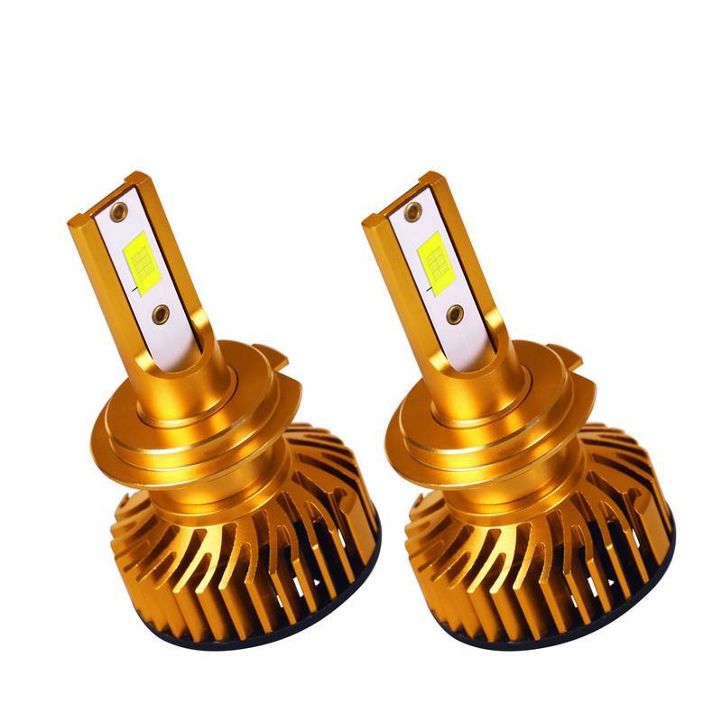车灯强光12vled灯 led车灯前大灯 F2 3570 厂家直销汽车led大灯 210W 高亮升级款 H1[单只]