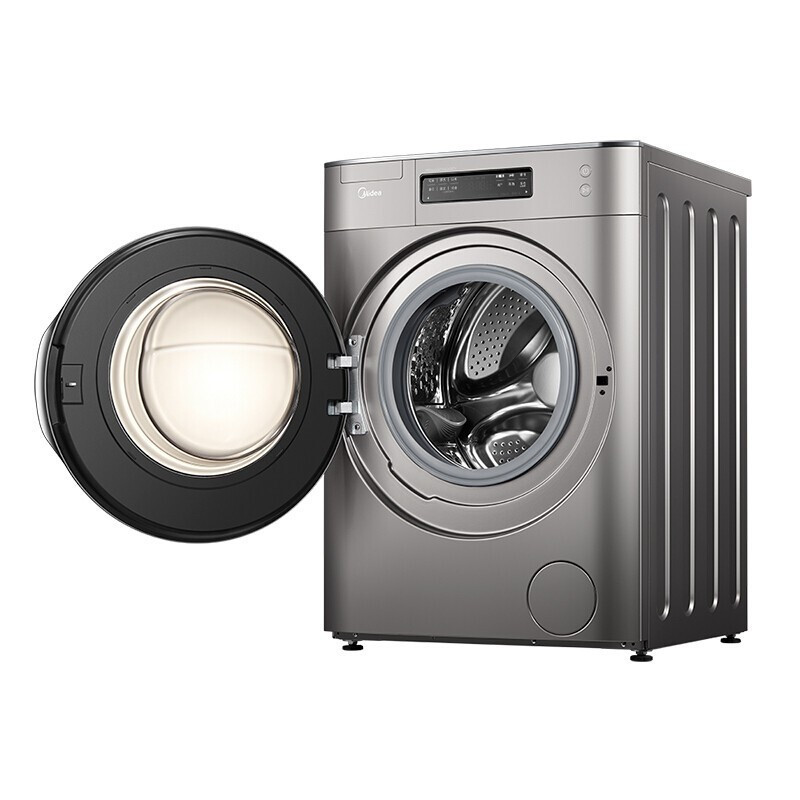 美的midea非直驱10公斤变频滚筒洗衣机初见快净洗智能新风祛味洗烘