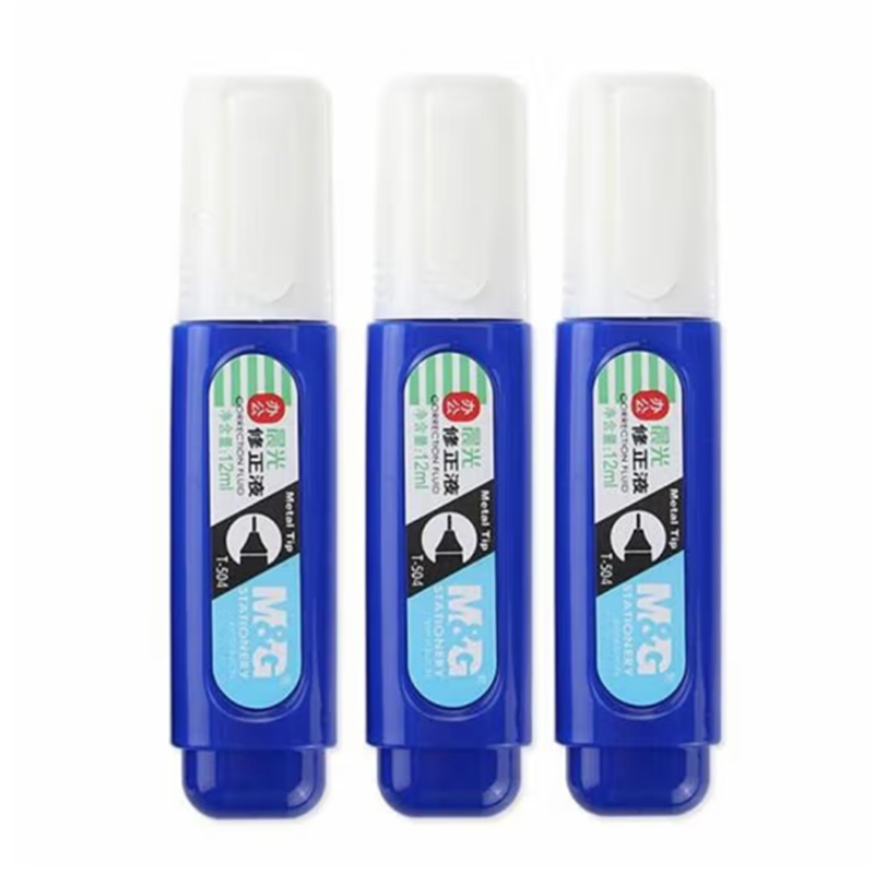 晨光(M&G)12ml修正液涂改液改正液学生改错T504 单瓶装 37瓶起售