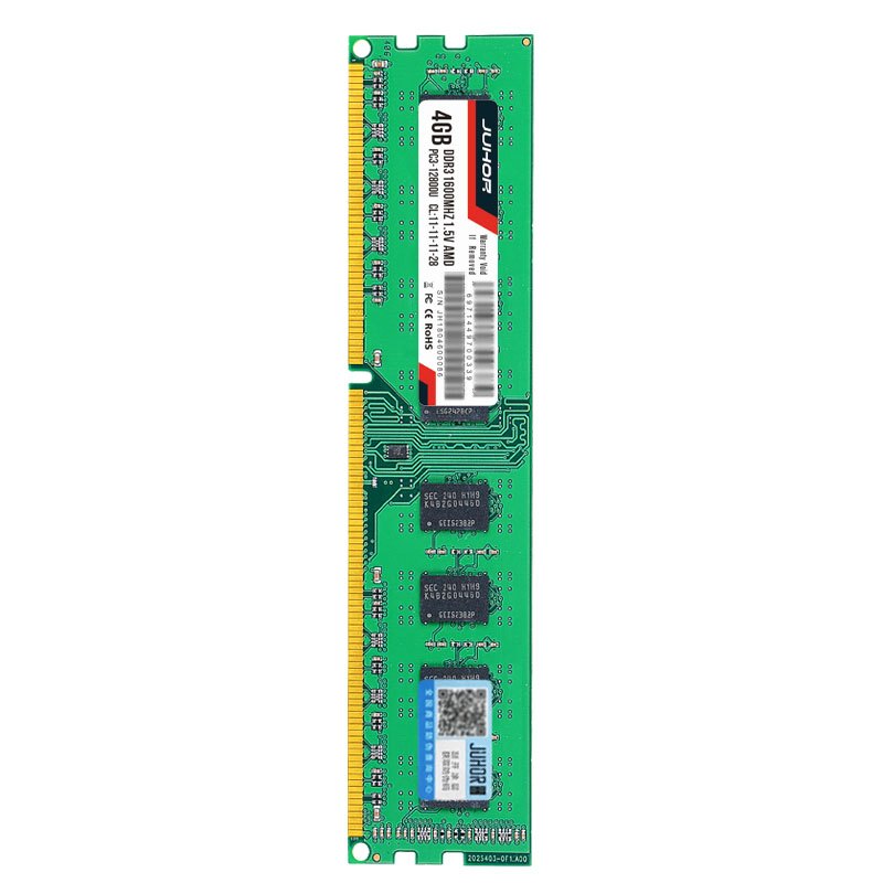 JUHOR 玖合 DDR3 1600 4G 台式机内存条 仅适用AMD处理器主板内存