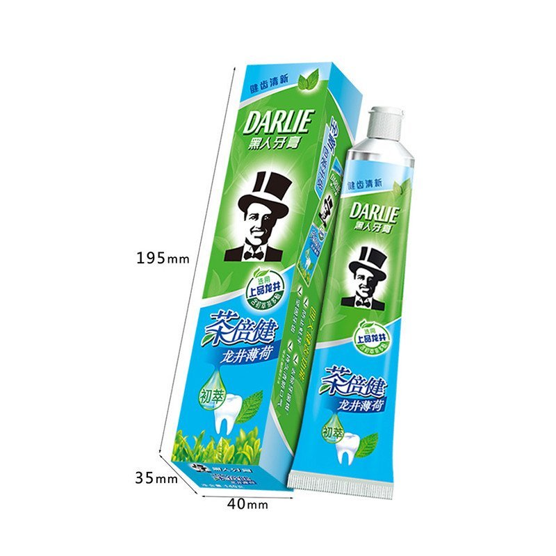 黑人(DARLIE)茶倍健龙井薄荷牙膏90g