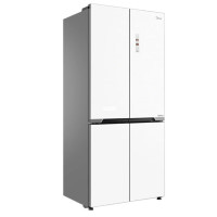 美的(Midea)十字对开门四门风冷无霜一级能效双变频智能净味大容量冰箱 BCD-519WSGPZM