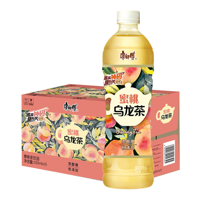 蜜桃乌龙茶PET500ML*15