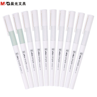 晨光(M&G)AGPA4901黑色中性笔 10支/盒 0.5mm 中性笔 签字笔 水笔 水性笔 写字笔 书写笔