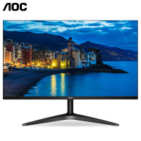 AOC显示器 23.8英寸IPS广视角 低蓝光爱眼不闪屏显示屏 HDMI 1080P全高清电脑显示器 可壁挂 24B1XHS