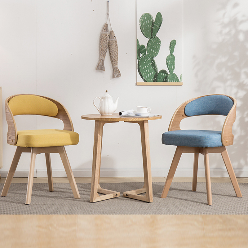 实木阳台桌椅三件套茶几组合休闲卧室桌椅闪电客庭院客厅椅现代简约